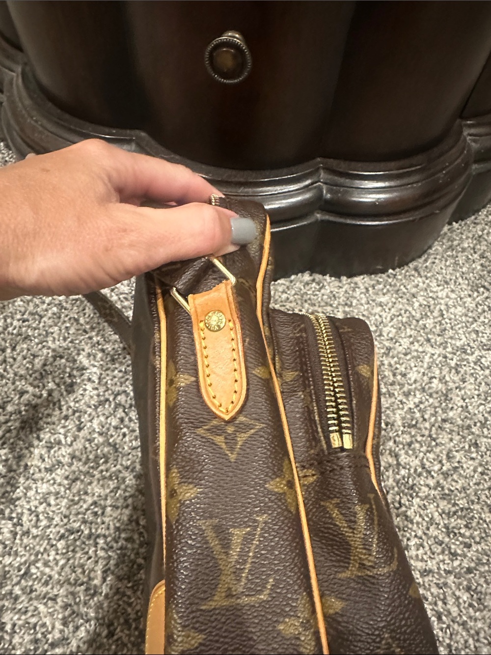 Vintage Louis Vuitton Brown Monogram Amazon. - Picture 10 of 15